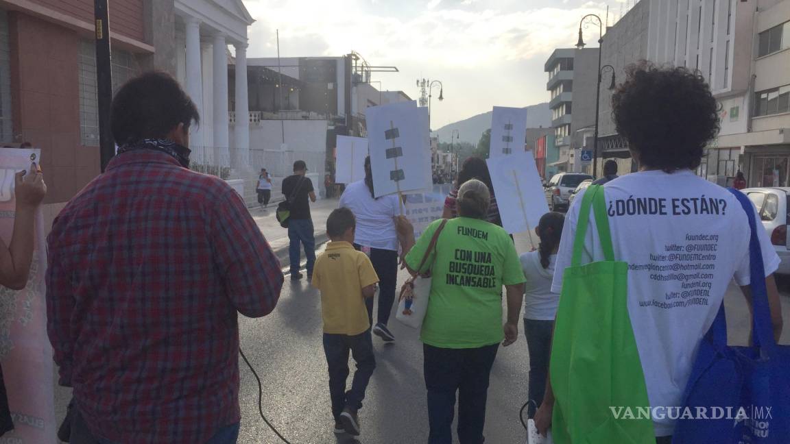 Madres de Coahuila marchan por los desaparecidos