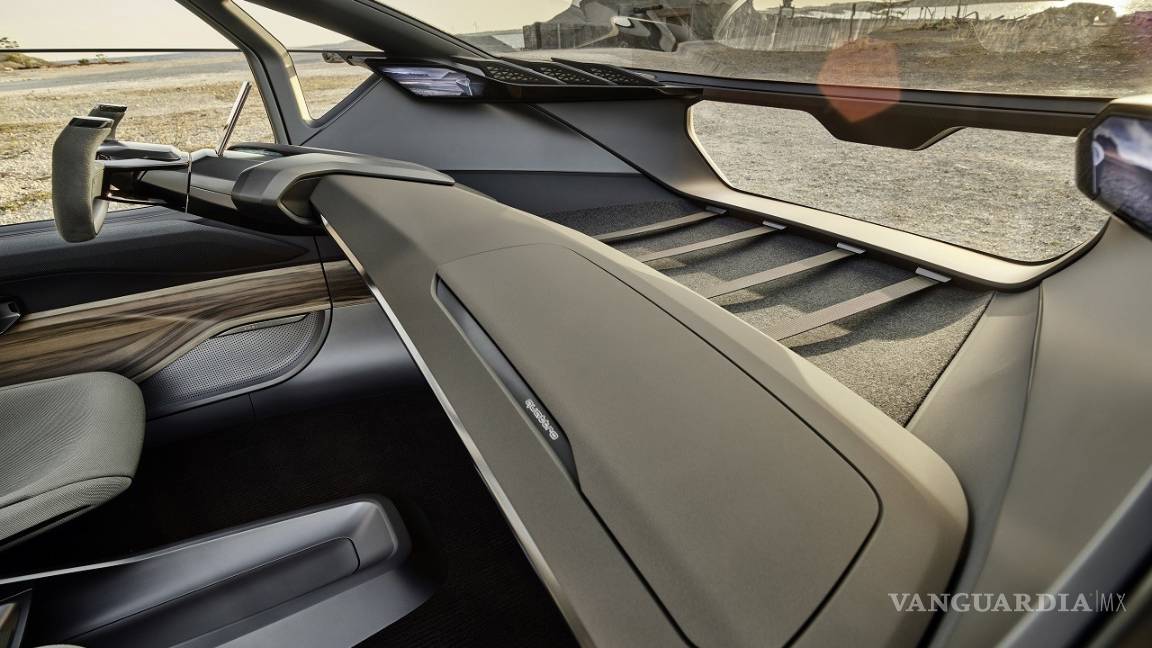 $!Audi AI:TRAIL Quattro, impresionante concepto de SUV eléctrico, autónomo y con IA