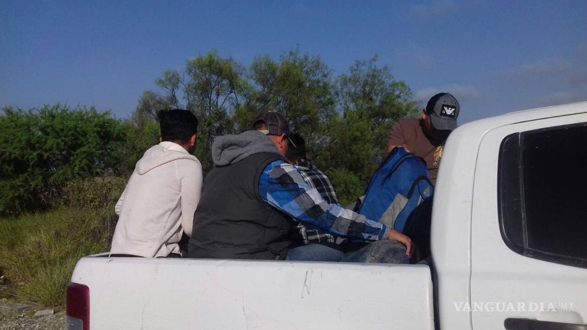 Rescatan a seis migrantes que iban a EU en zona noreste de Coahuila