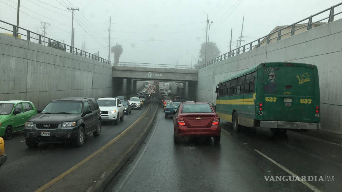 $!Reabren la circulación de todos los puentes en Saltillo (mapa en vivo)