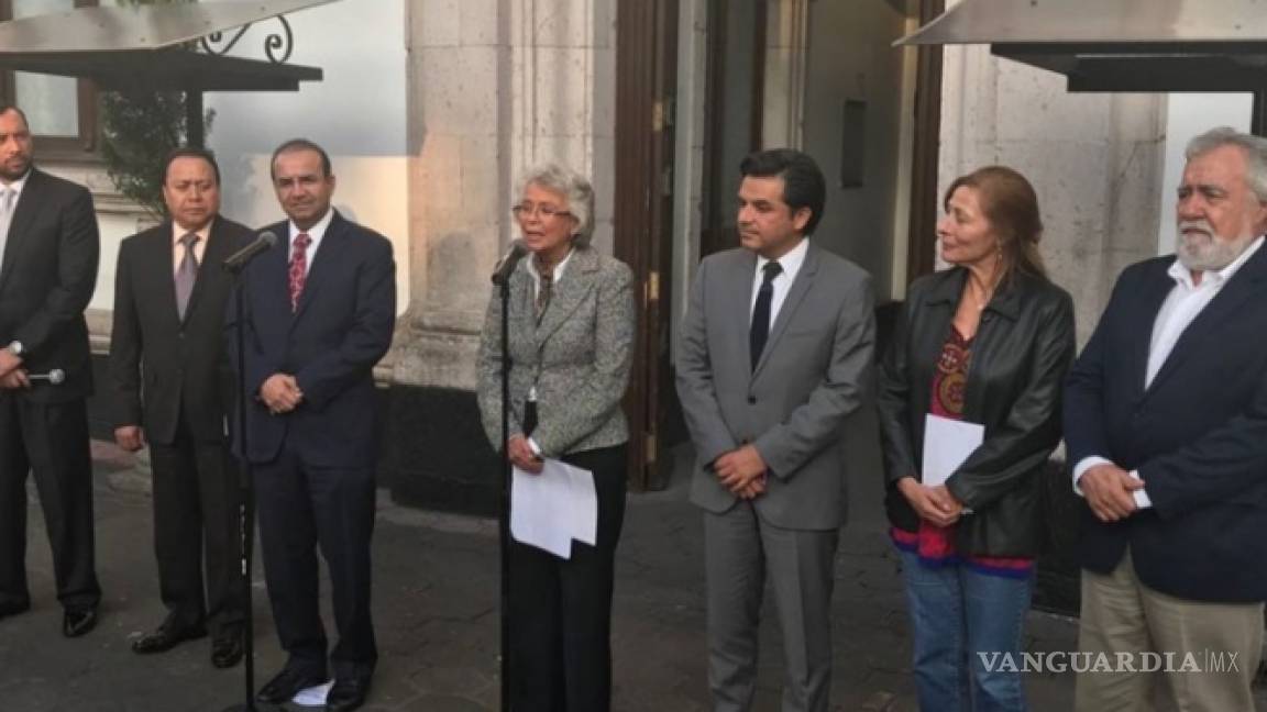 Alfonso Navarrete ofrece apoyo a Sánchez Cordero para transición