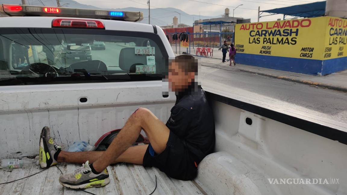 Riña callejera en colonia de Saltillo deja dos lesionados