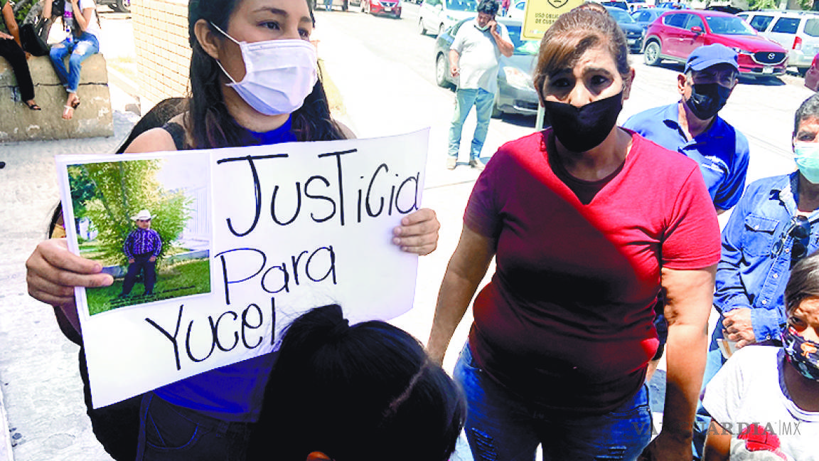 Exigen justicia por la muerte de Yucel en Monclova