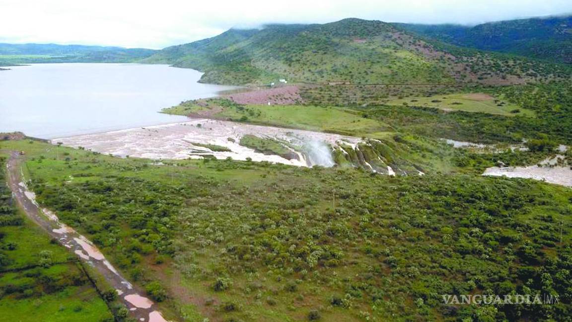 $!La presa La Fragua reporta el 41 por ciento de su capacidad.