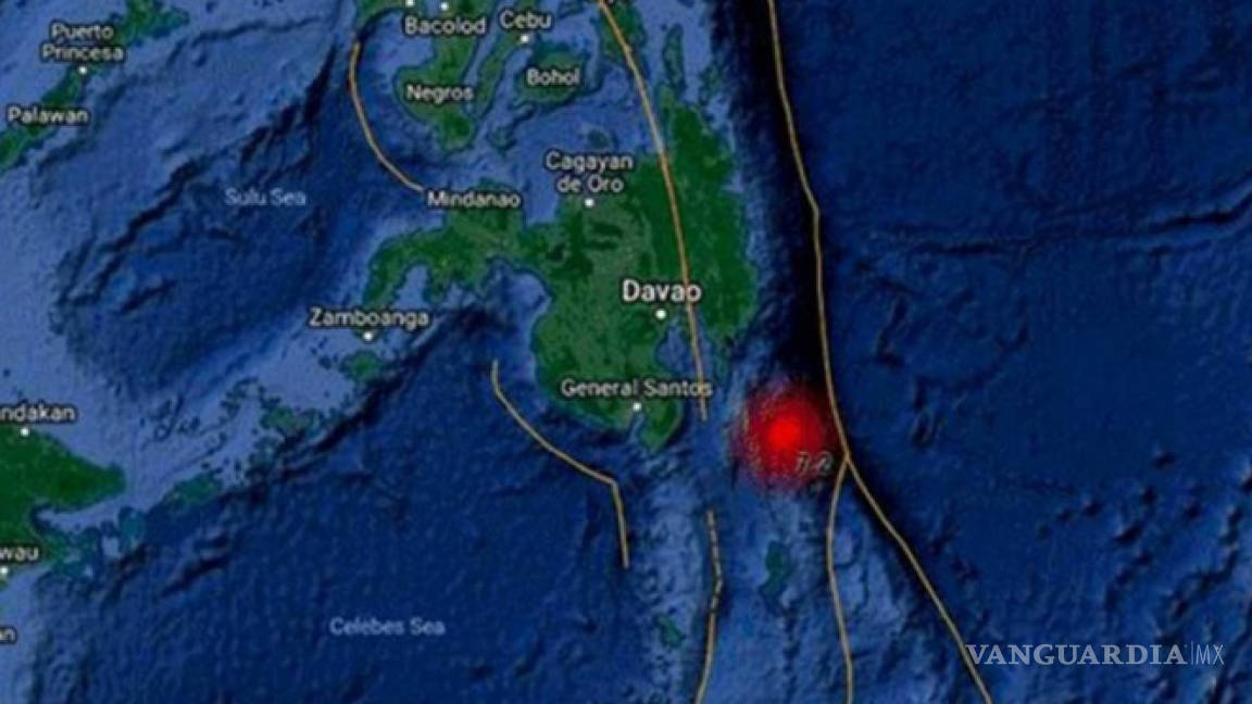 Terremoto de 6.9 grados sacude Filipinas