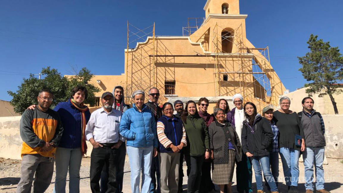 Avanza 40% restauración de histórica capilla en Ramos Arizpe
