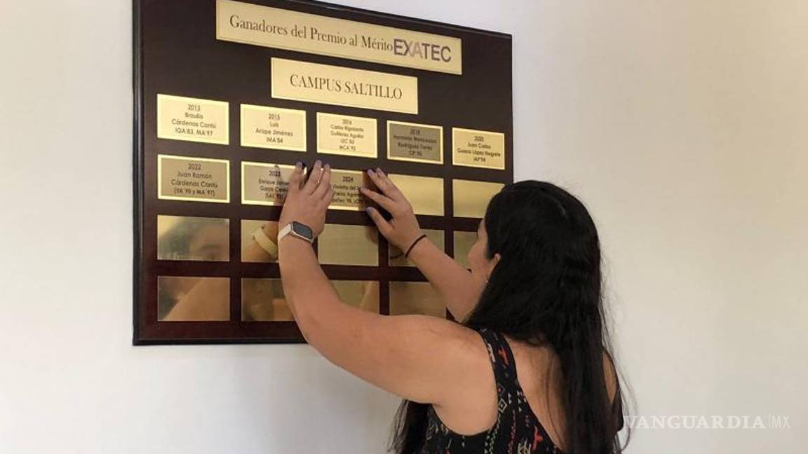 $!Violetta del Sol fue ganadora del premio EXATec 2024.