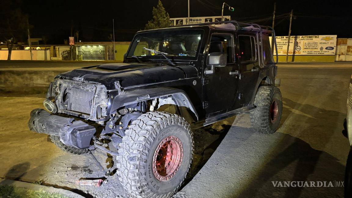 $!A pesar de la magnitud del impacto, ninguno de los conductores resultó lesionado en el accidente.