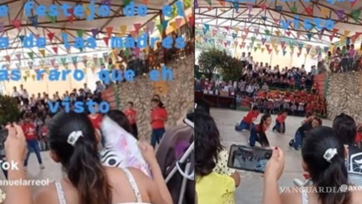 ¿Y el Ratón vaquero?, niñas bailan ‘TQG’ en festival del Día de las Madres, al estilo Shakira y Karol G