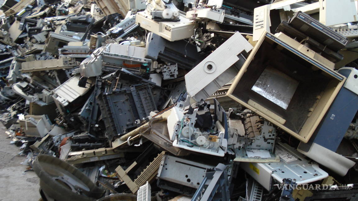 Recolectan en Coahuila 500 toneladas de basura electrónica