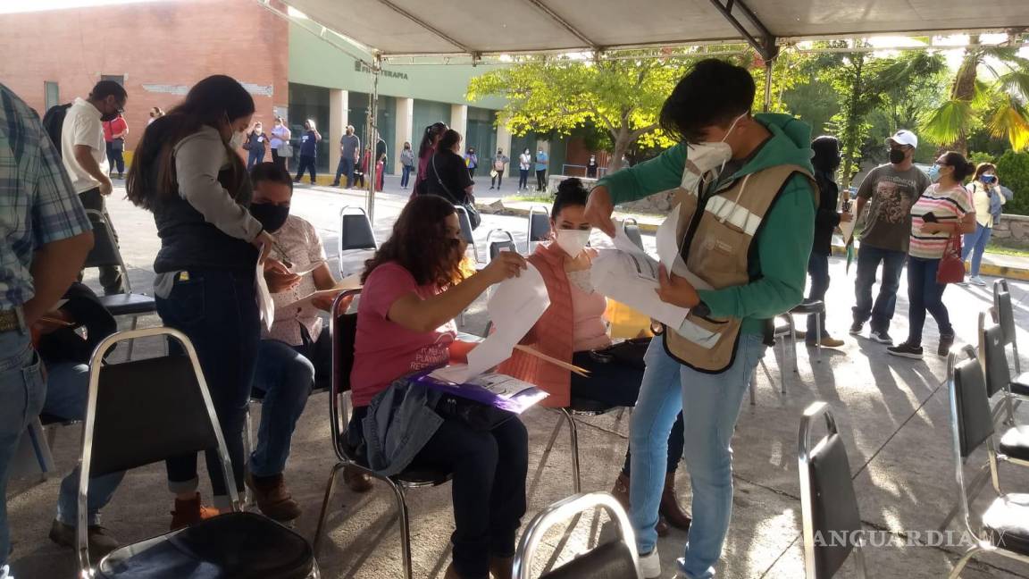 Aplicará IMSS Saltillo 28 mil dosis anticovid en módulos peatonales