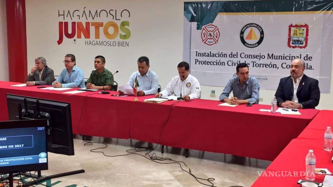 Torreón está preparado para atender contingencias, dice el alcalde