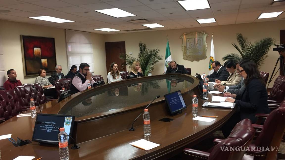 Presenta plan de trabajo Comité Coordinador del Sistema Anticorrupción en Coahuila