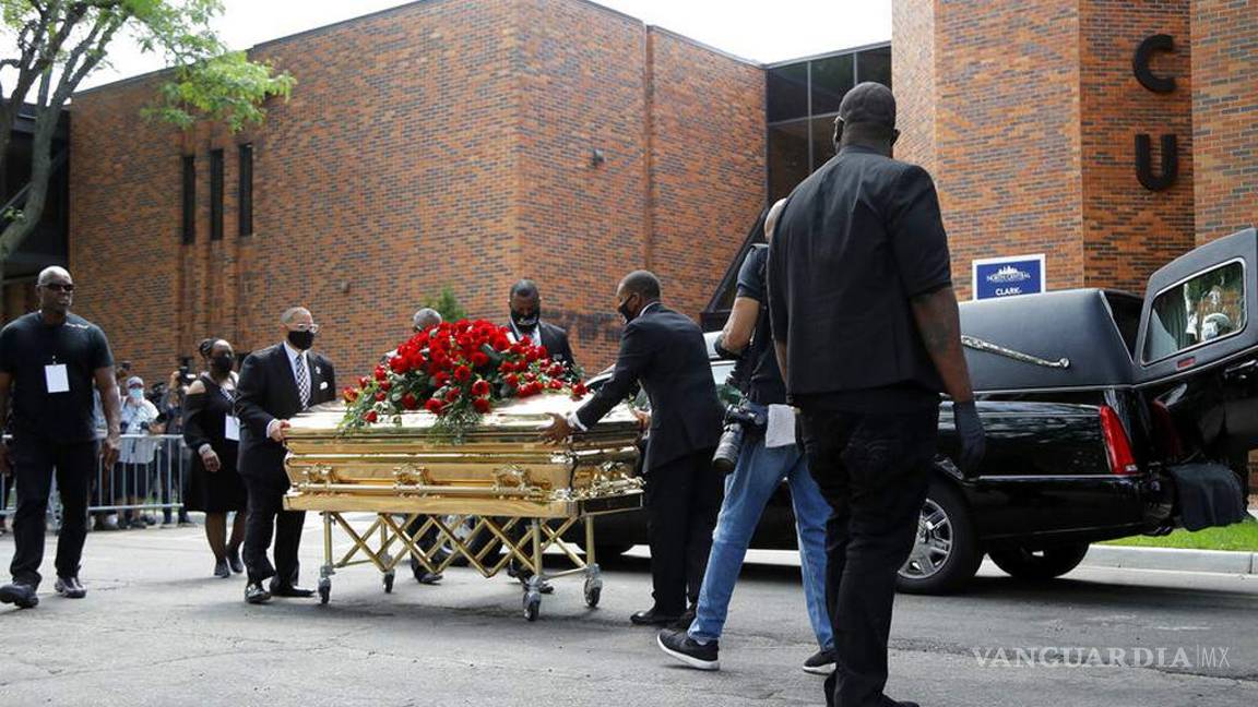 $!Así iniciaron hoy los funerales de George Floyd