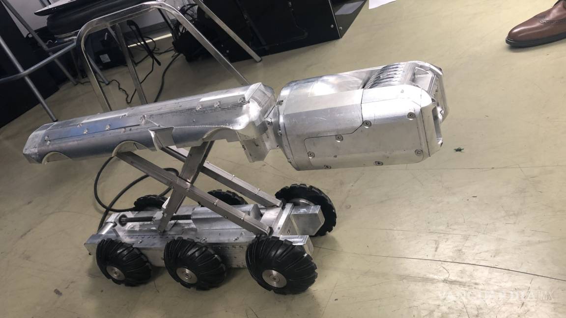 $!Crea empresa saltillense robot para inspeccionar tuberías