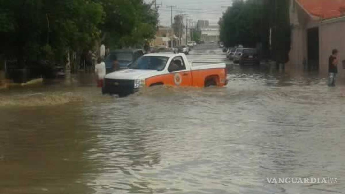 Promete alcalde de Saltillo obras de drenaje pluvial