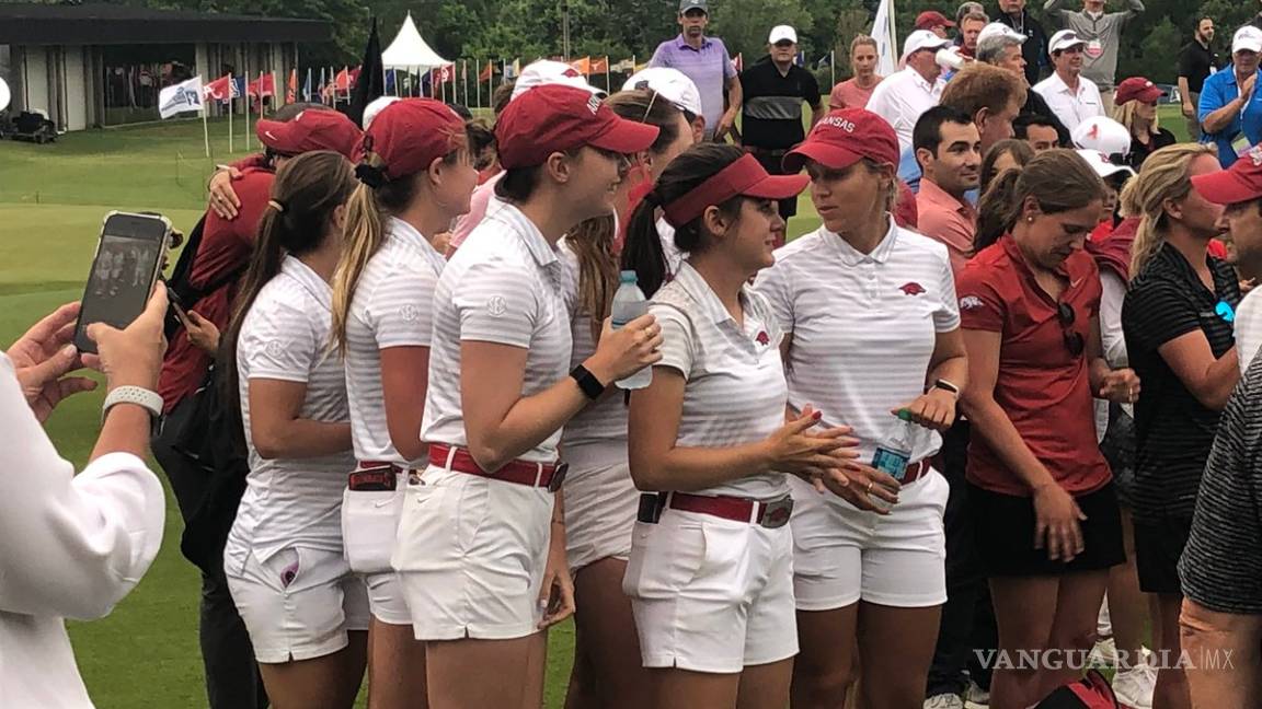 $!La golfista mexicana María Fassi se consagra Campeona Nacional en la División NCAA