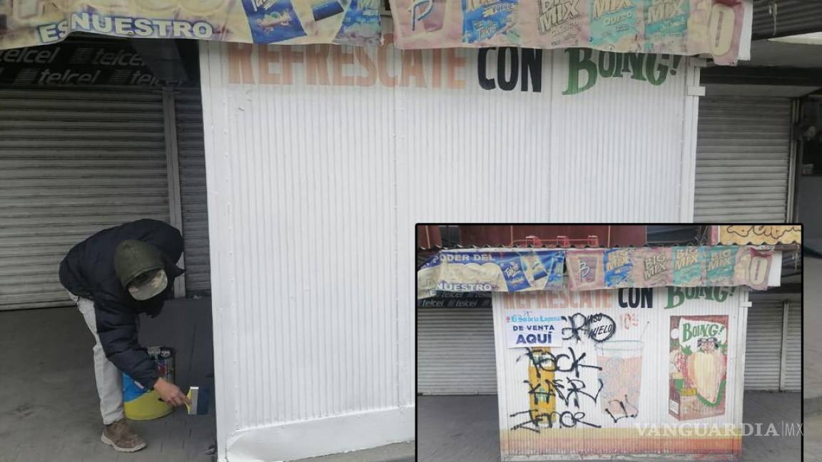 Mejoran fachadas de mil 200 espacios vandalizados