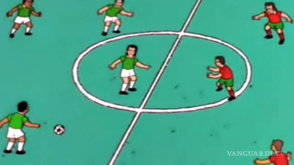 Los Simpsons predicen aburrido partido entre México y Portugal