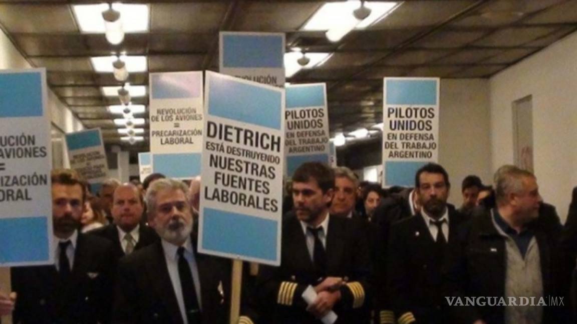 Pilotos argentinos convocan a dos días de huelga
