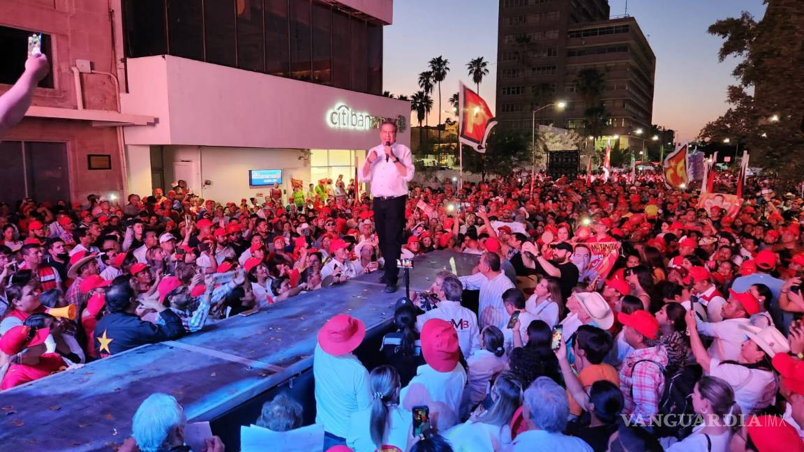 $!A este evento proselitista acudieron más de 4 mil personas en La Laguna.