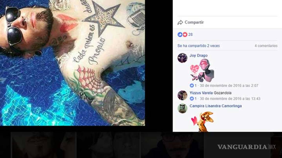 Esto es lo que el 'Mata Novias' compartía en su Facebook