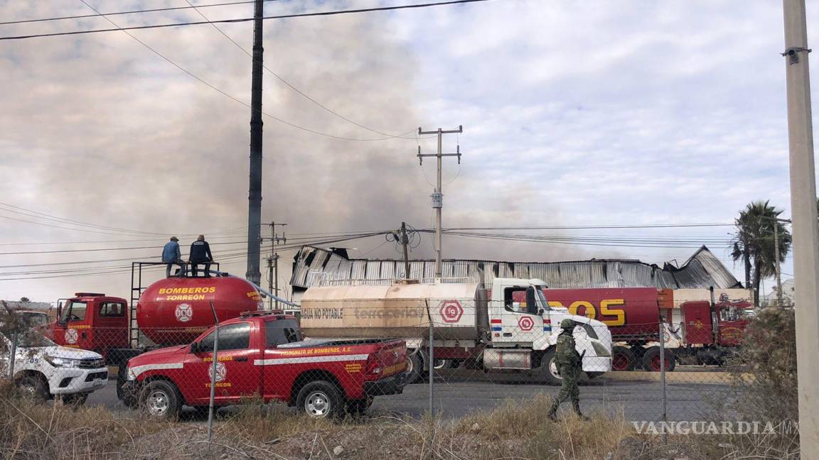 Torreón: muere calcinado trabajador en incendio