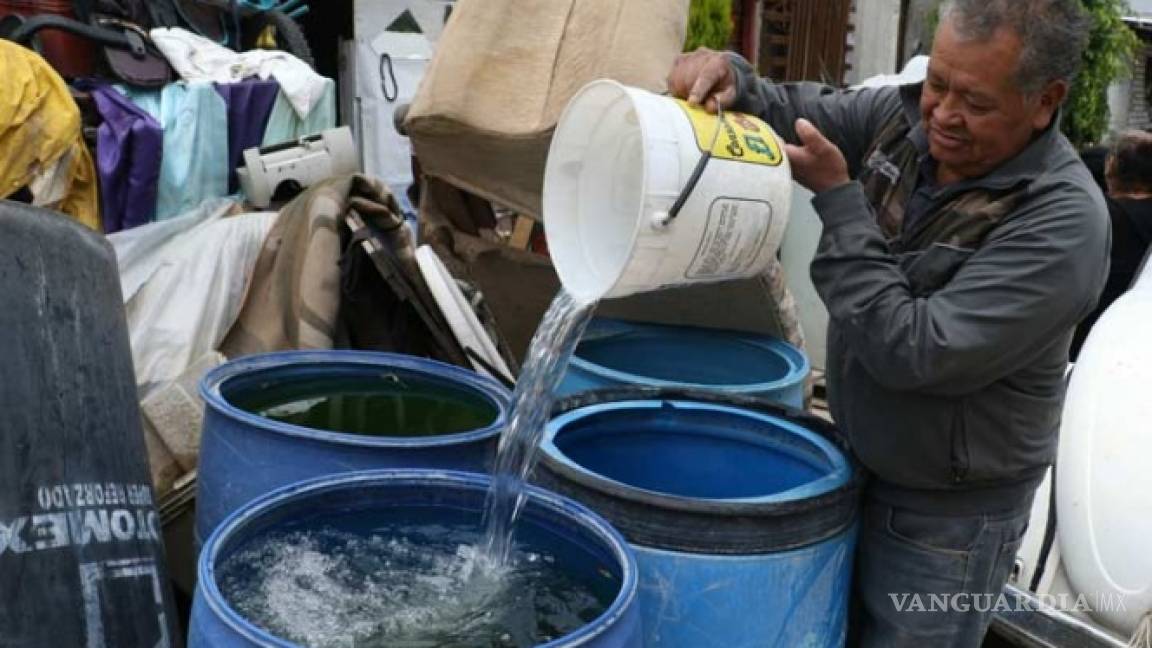 Desesperación entre vecinos de Edomex por falta de agua