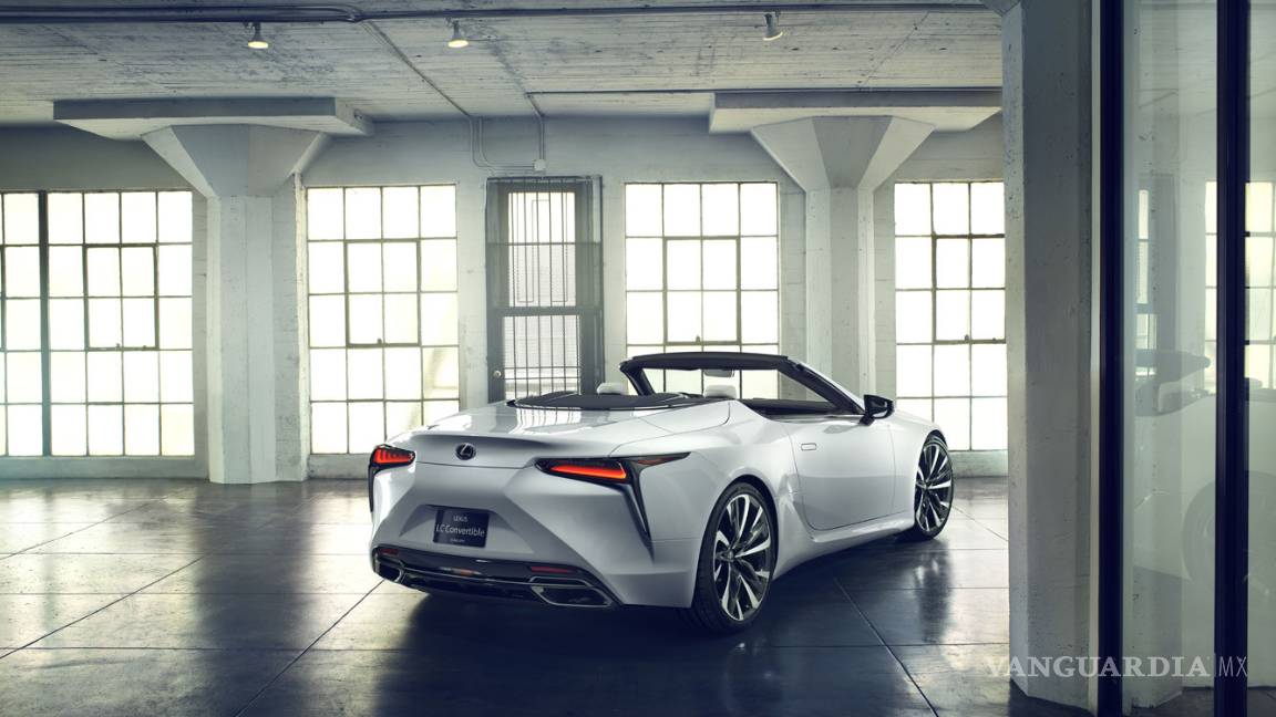 $!Lexus LC convertible, un Roadster de lujo muy especial