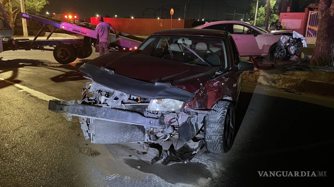 Imprudencia al volante provoca aparatoso accidente al sur de Saltillo