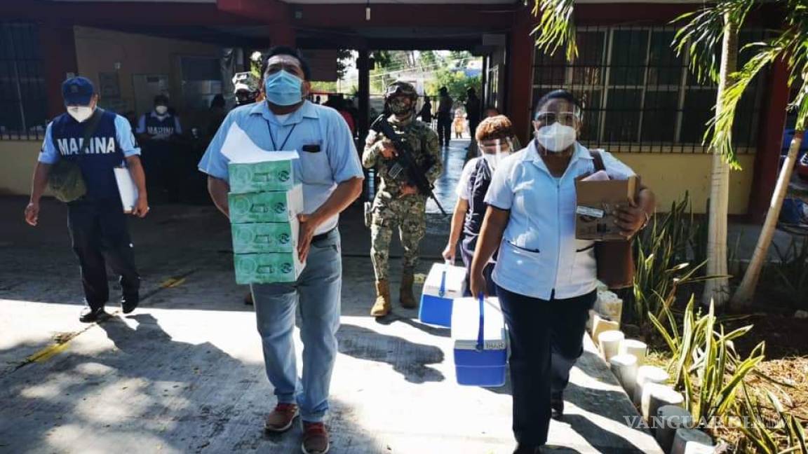 Arranca la inmunización de profes en Campeche en busca de regresar a clases presenciales