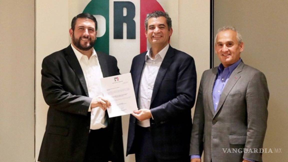 $!PRI nombra al coahuilense Alfio Vega Delegado del PRI en Sonora