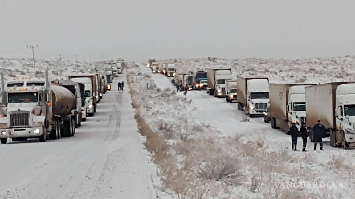 Cierran carretera Chihuahua-Ciudad Juárez por fuerte nevada