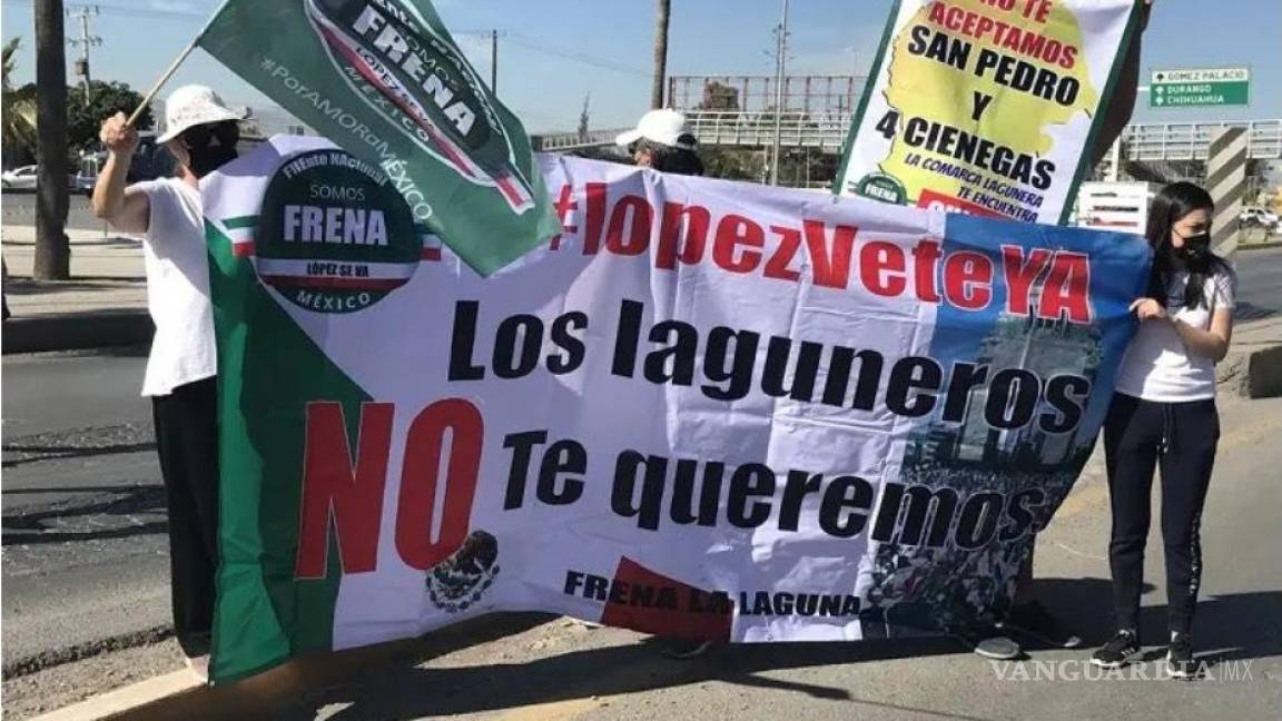 Frente Nacional Anti-AMLO sesionará en Torreón