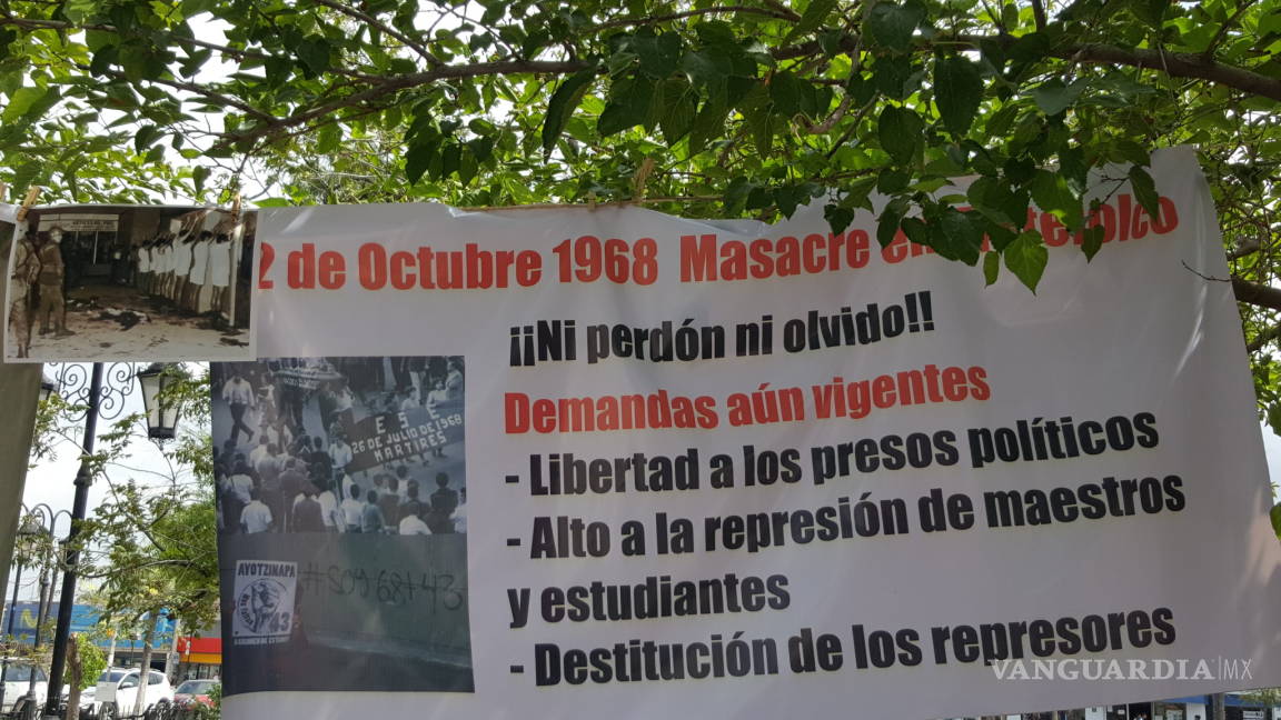 $!Ni perdón, ni olvido: Guadalupe Céspedes, sobreviviente de Tlatelolco