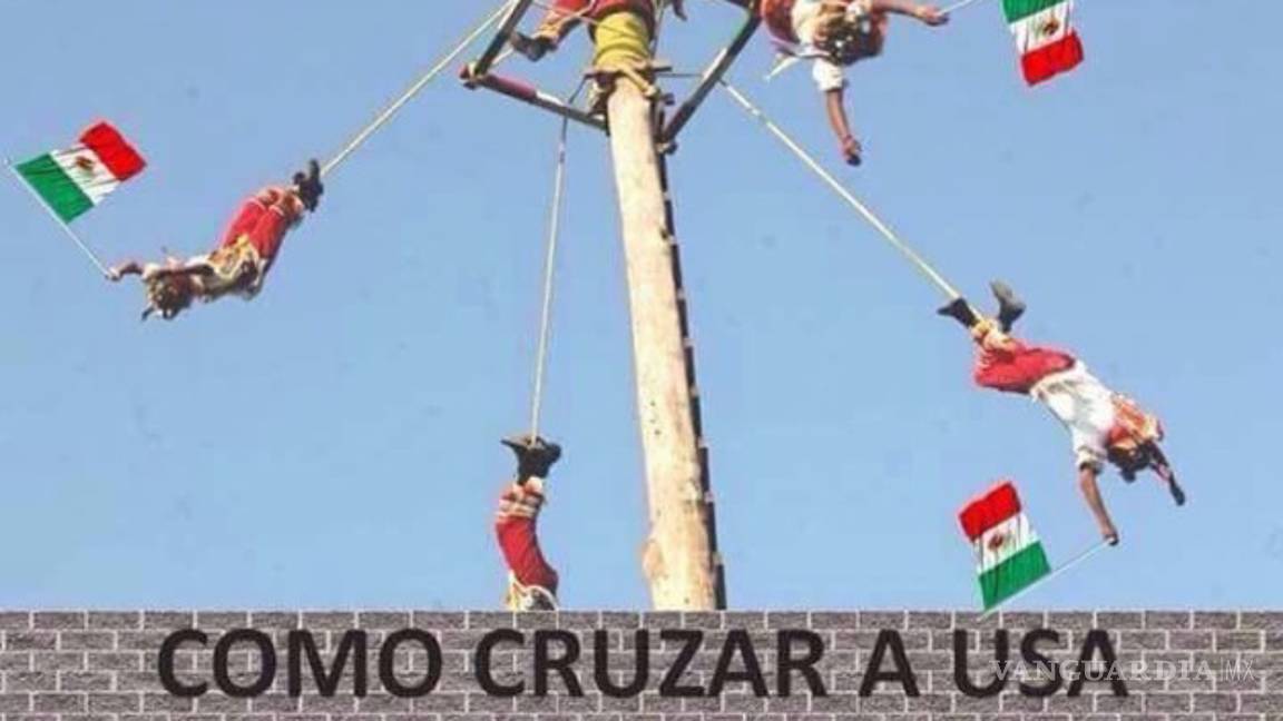 $!Trump hace oficial la construcción del muro y los usuarios... construyen memes