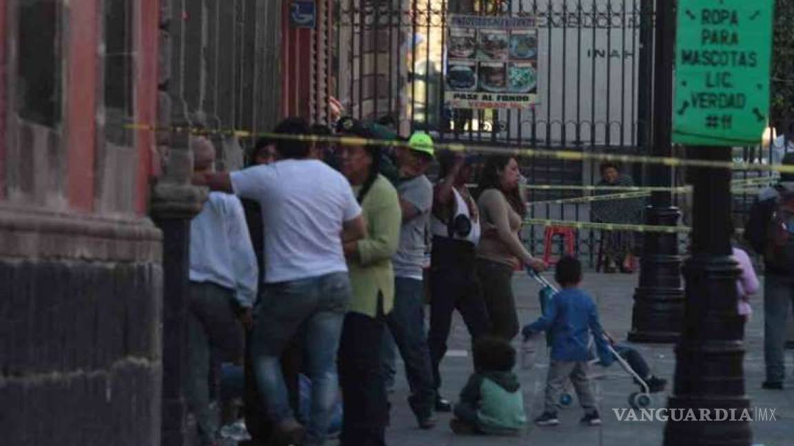Balacera frente a Palacio Nacional en la CDMX, dejó 5 muertos (video)
