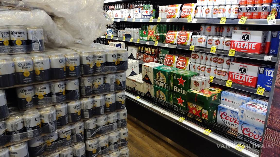 Saltillo: Garantizan abasto de cerveza supermercados y Oxxos