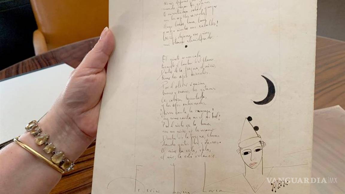 Subastan en París un raro manuscrito de Lorca