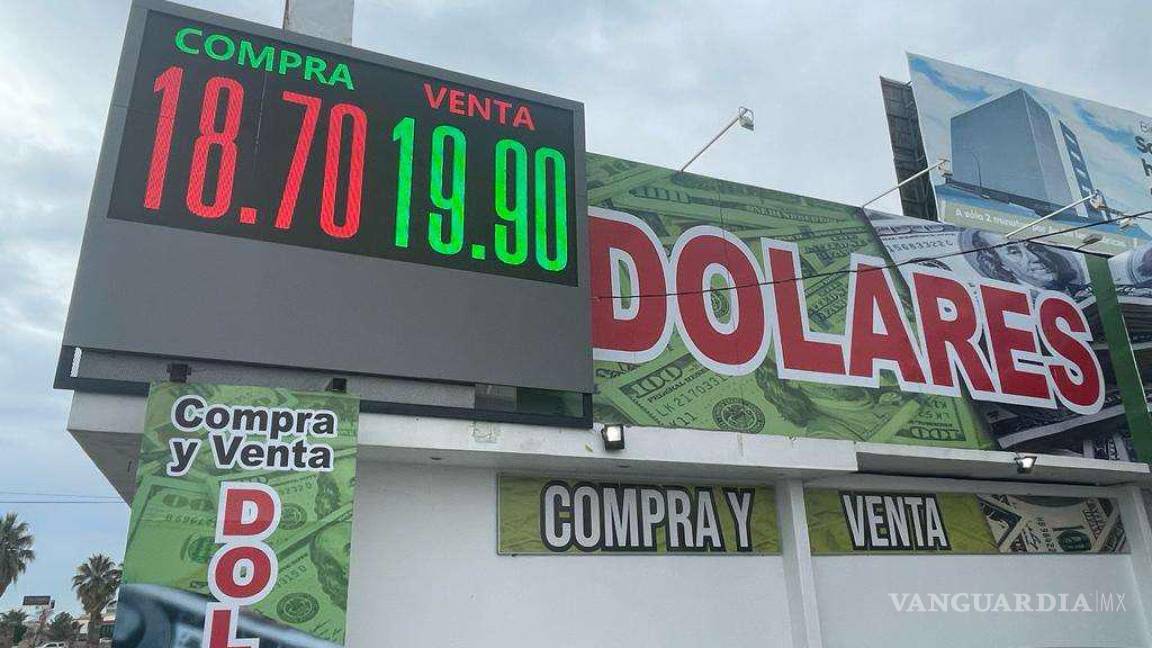 Pega al peso la tensión Israel-Hezbolá; sube el dólar hasta las 19.36 unidades, revela Banxico