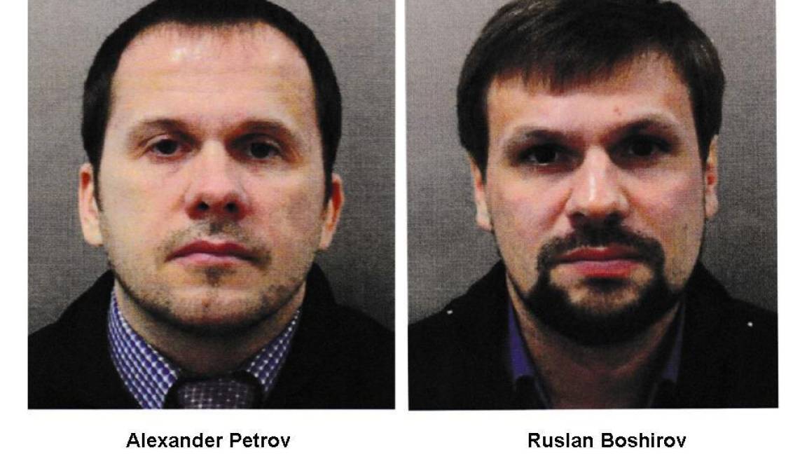 Reino Unido acusa a 2 agentes rusos de ataque químico