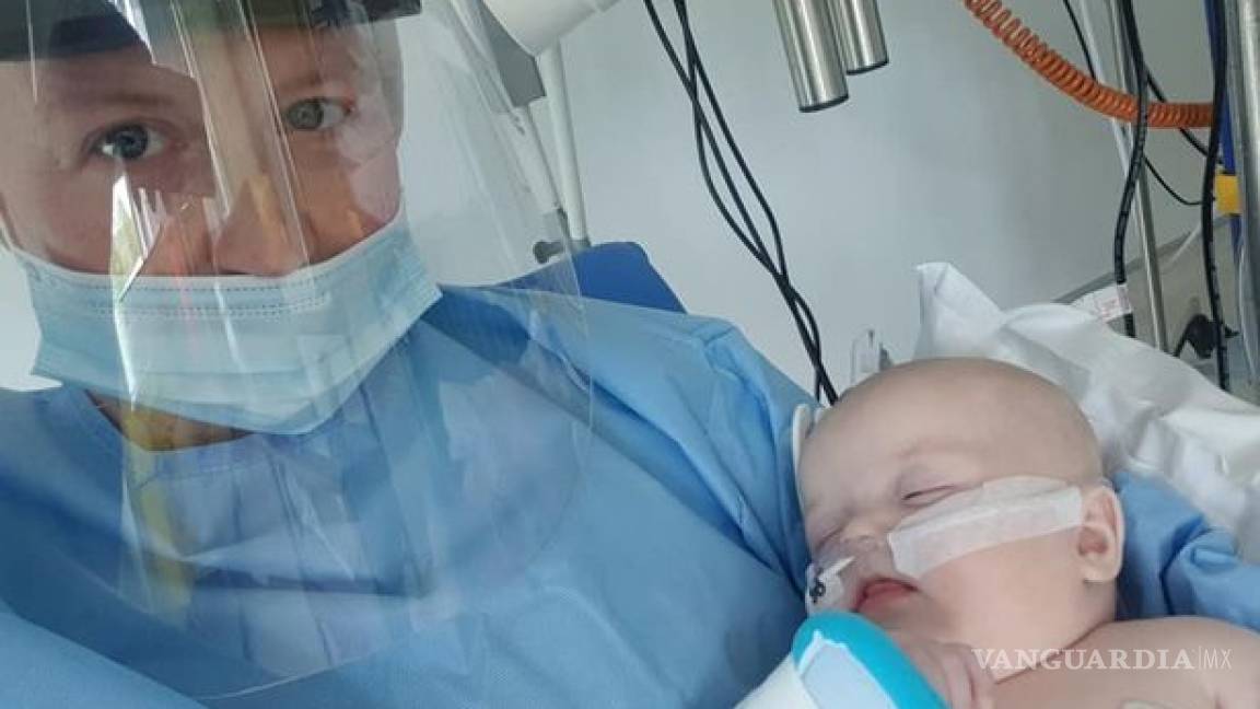 Bebé de 5 meses se contagió de coronavirus, ahora está enferma del corazón de por vida