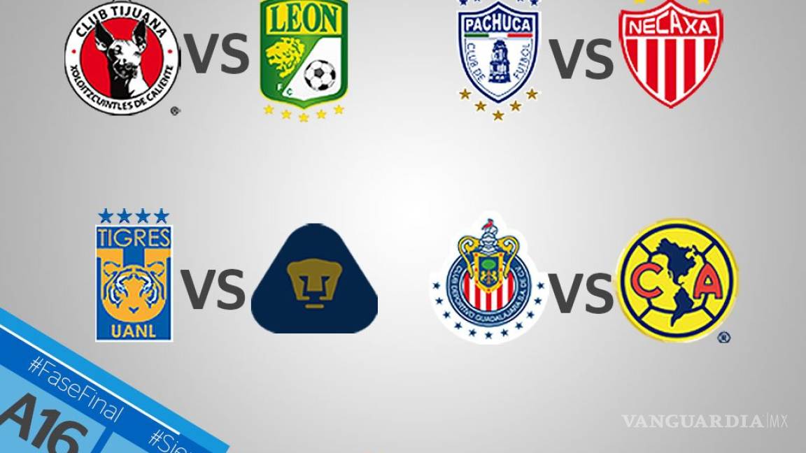 Listas las fechas y horarios para la Liguilla