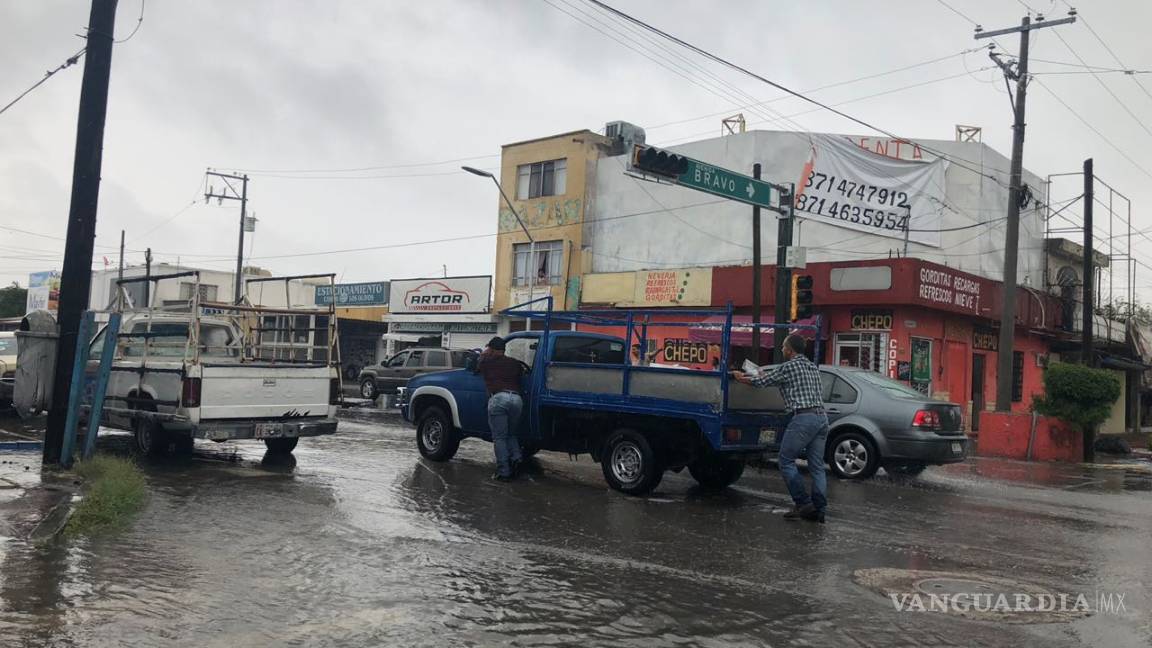 $!Refuerza Simas Torreón trabajos en puntos afectados por lluvias