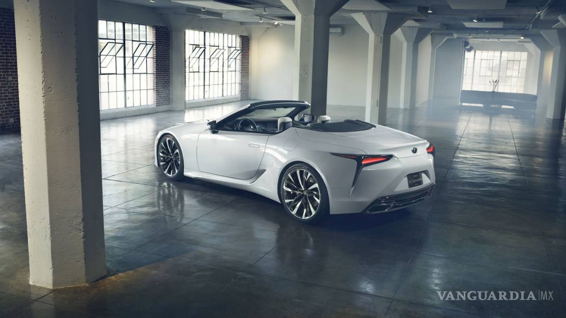 $!Lexus LC convertible, un Roadster de lujo muy especial