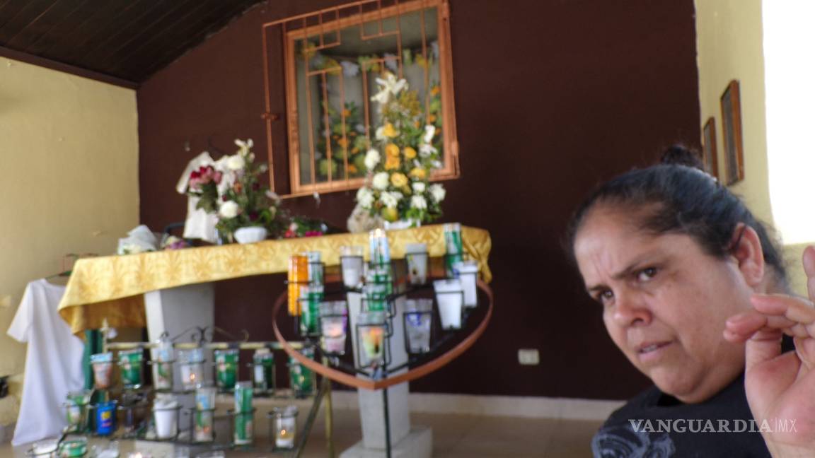 $!Templo de San Juditas, a donde ningún sacerdote acude en la carretera Parras-Paila