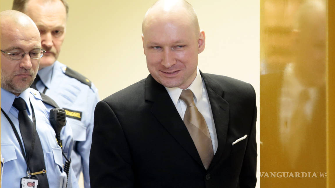 ‘Asesino de Utoya’ le gana caso a Noruega en tribunales
