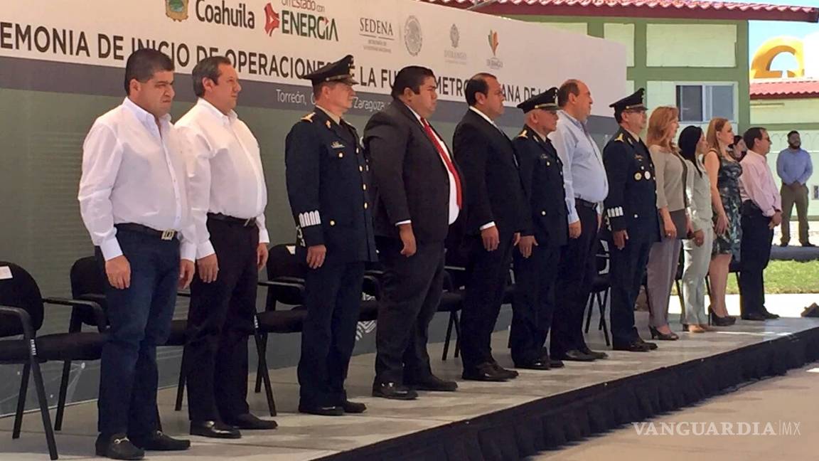 $!Fuerza Metropolitana de La Laguna inicia operaciones con 102 elementos