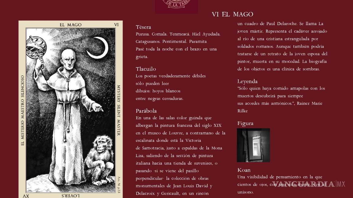 $!Tarot de la taberna: Un salto al vacío que se transfiguró en arte e intuición