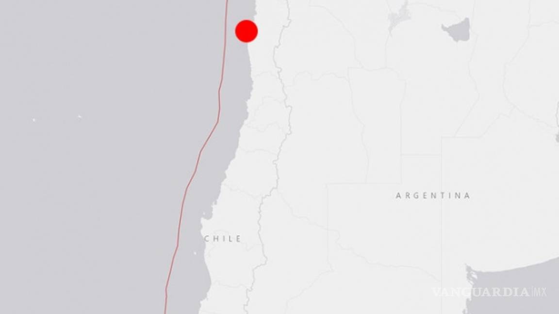 Remece sismo el norte de Chile